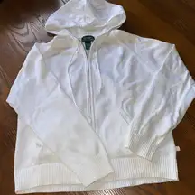 Vintage 90s  2pc White Sweater Set