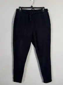 Alphalete Jogger Sweatpants Women's Medium Black Activewear Pockets Drawstring