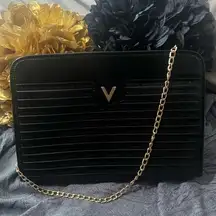 Mario Valentino pouch converted to shoulder bag