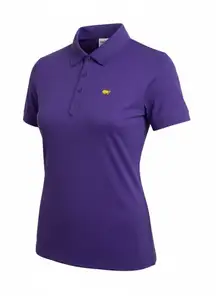 Augusta National Masters Polo Vintage Size Medium Purple Cotton Blend