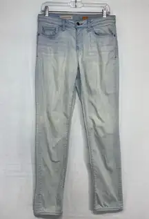 PILCRO‎ Anthropologie Women 29 Stet Fit Cigarette Light Grunge Straight Jeans