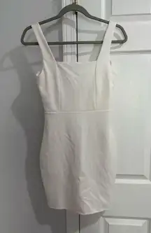 Pink lily white dress graduation 