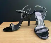 Calvin Klein  Prisila Patent Leather Heels Womens Shoes