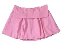 B8 Zara Pink Pleated Flared Skirt Mini Size S