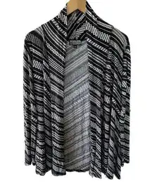 Hawaii's Finest HiFinest Merrie Monarch 2018 Collection Open Kimono Cardigan M