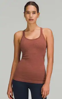 Lululemon Ebb to Street Athletic Tank Ancient Copper Size 6 Small Built-in Bra