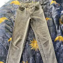 Levi's Rad Vintage Silver Tab Black Acid Washed  Mom Jeans!