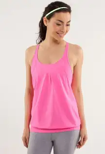 Lululemon  Practice Freely Tank size 2 Pinkelicious women’s