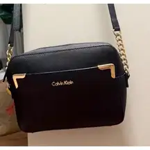 Crossbody Calvin Klein leather bag