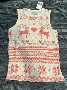 Reindeer Tank Top Size M By