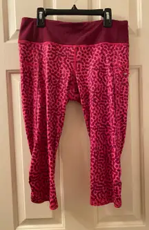 Run Top Speed Crop 17” Size 8 Ace Spot Jewelled Magenta Dashing Purple