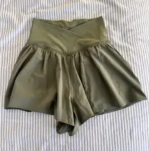 OFFLINE by Aerie Flowy Crossover Shorts