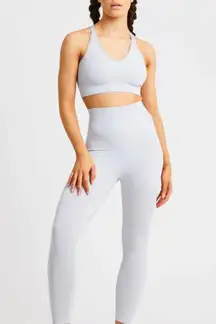 NWT AYBL light grey printed sports bra