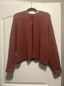 Daily Drills Single Button Sweater