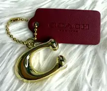 COACH Replacement "C" Hang Tag Key Fob Bag Charm