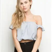 Brandy Melville Beccah Off the Shoulder Top One Size