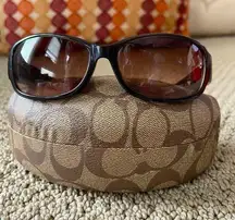 Women’s Sunglasses Lisbeth in Brown.