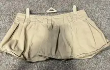 mini skirt with built in shorts