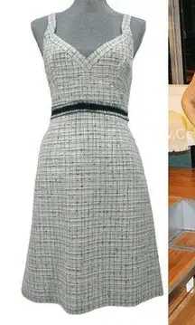 Rebecca Taylor  Tweed Fit & Flare Country Club Dress Pockets Lauren Conrad