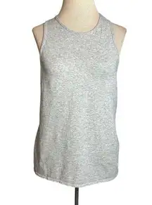 Sweaty Betty Tank Top Women Small Workout Yoga Sport Fitness Gym Grey Racer Back