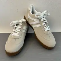 New. Classic Beige and White Women’s Sneakers