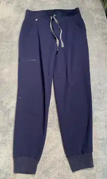 Figs  navy Blue jogger scrub Pants