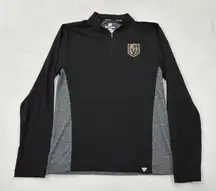 Fanatics NHL  Las Vegas Golden Knights Hockey Black Gray Pullover L/S Shirt Sz S