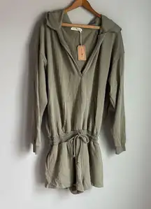 NEW Natural life hoodie romper L/XL