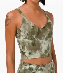 Lululemon‎ Women’s 6 Align Tank Top Diamond Dye
Light Sage Army Green Olive New