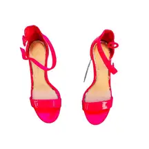 Jessica Simpson Women's Hot Pink Strappy Sandals Size 8 Ultra High Heel