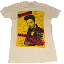 Bruno Mars Moonshine Jungle 2013-2014 Tour Tee, Size Small