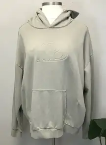 🎵 TAYLOR SWIFT The Tortured Poets Department Gray Embossed Hoodie - Size 3X