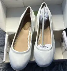 Dream Pairs White Ballet Flats Size 8