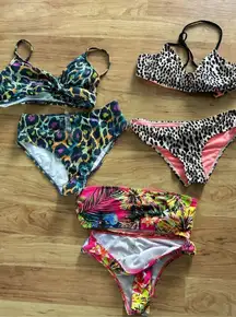 Swim suit mommy friendly bundle size small cupshe and other brands bundle sz m