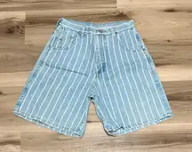Vintage Pin Stripe  Shorts