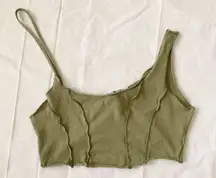Blake Khaki Top