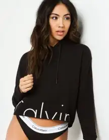 Calvin Klein Black Hoodie Sweatshirt