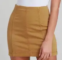 Yellow  Skirt