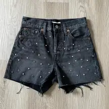 Embellished Wedgie Shorts