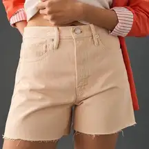 FRAME DENIM Le Super High Short in Stoned Nude Pink