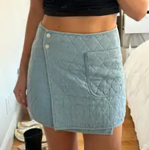 Denim Mini Skirt