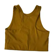 Girlfriend Collective Dylan Sports Bra in Saddle