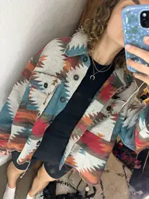 Aztec Printed Jacket