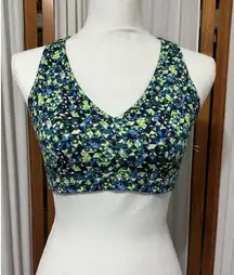 Victoria's Secret Sport Womens Large Blue Green The Player‎ Racerback Bra