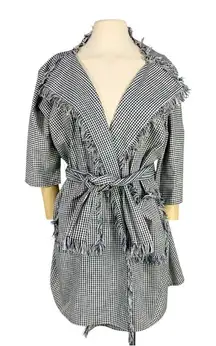 CHLOE Wrap Belted Midi Coat Size EU 36 NEW