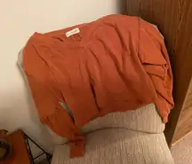 Orange Sweater 