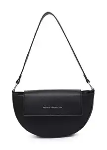 French Connection Nina‎ Moon Shoulder Bag Black