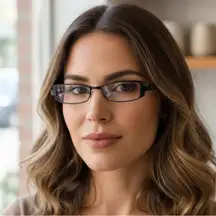 LAFONT ISSY & LA Y2K Sonia 017 Black Gold Metal Narrow Eyeglasses France Frames