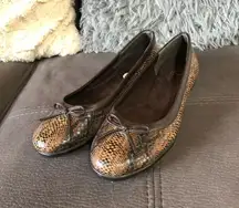 NWOT A2 by AEROSOLES Brown Ballerina Shoes Size7.5