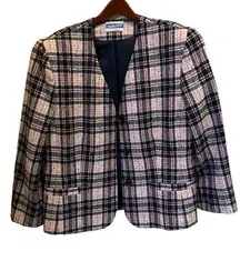 PENDLETON  Vintage Jacket Tartan Plaid 100%   Wool Jacket Size‎ 14